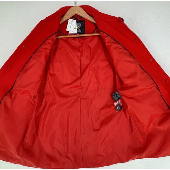 Vince Camino Women’s Red Coat Size Medium MSRP $300 - Picture 10 of 11